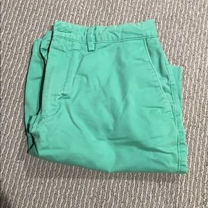 Banana republic green shorts men’s waist 29